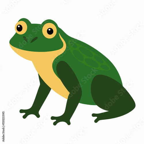 tree toad vector icon with white background