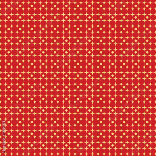 Red and yellow geometric pattern, abstract background, geometric design, graphic design, wallpaper, textile pattern, best for Christmas, New Year, holiday, festive, winter also, royal and luxury touch