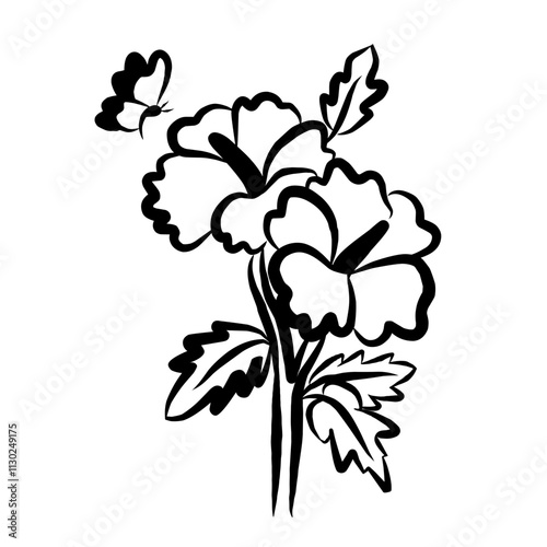 illustration of a flower