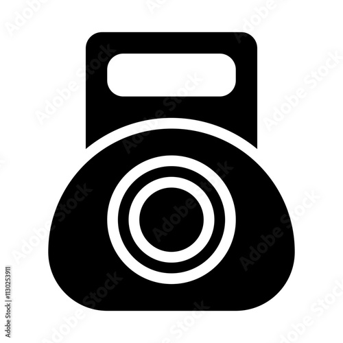 Kettlebell Solid Icon