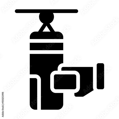 Punching Bag Solid Icon
