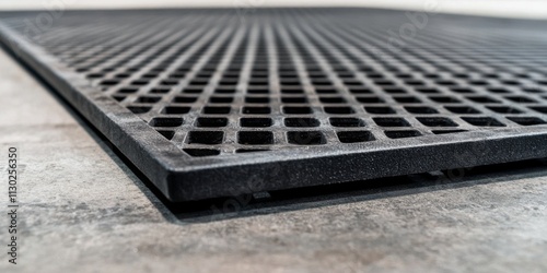 Durable non slip steel grid plate designed for enhanced safety and stability in various applications, ensuring reliable performance in environments requiring a non slip steel grid plate. photo