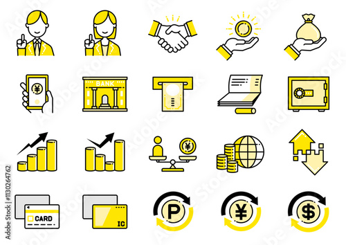 マネー関連アイコン06　Money Icons