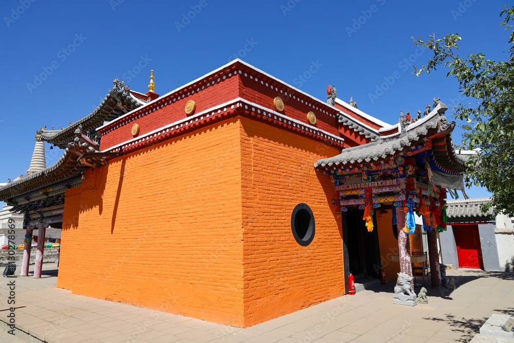 Obraz premium Hondlon Ju Lama Temple, Baotou, Inner Mongolia, China
