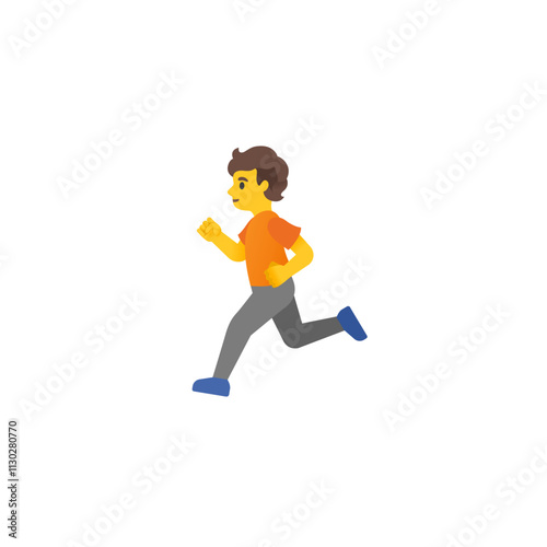 Running Boy Emoji
