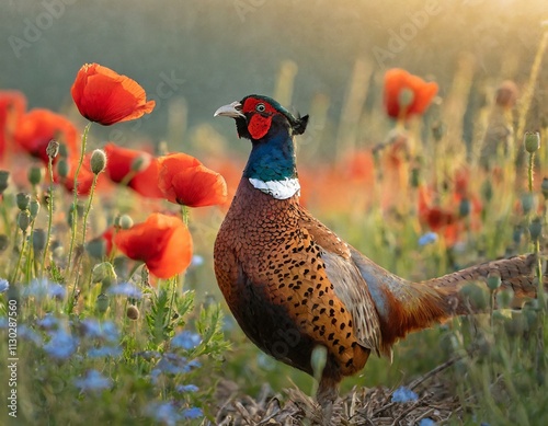 Auf einer Blumenwiese photo