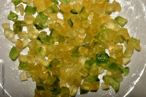 Succade candied lemon peel