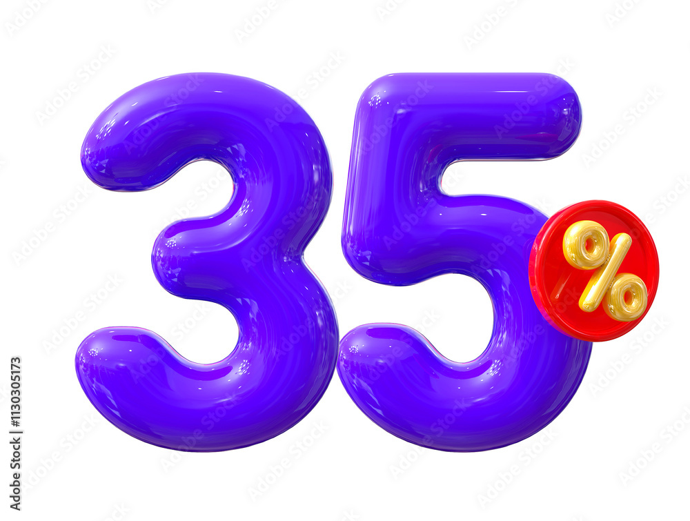 35 Percent Purple Balloon Discount off 35 Percent Purple Balloon Discount off