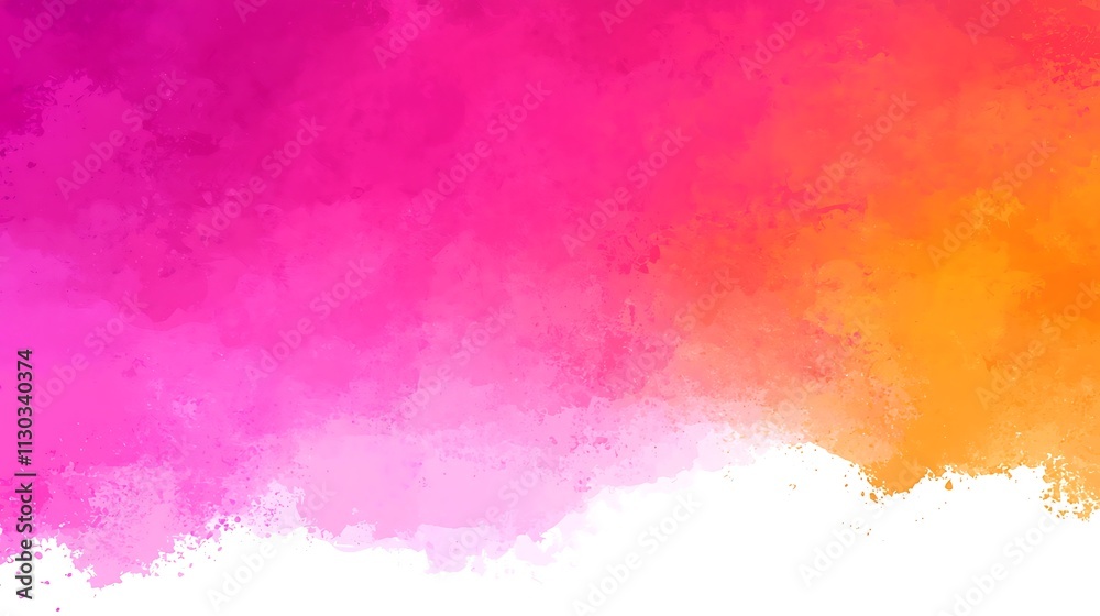 Obraz premium Modern design meets vibrant abstract art exploring colorful digital canvas perspectives
