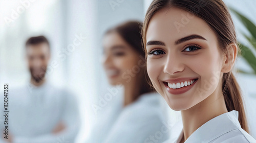 Dental implant clinic banner showcasing advanced technology and skilled professionals in a welcoming environment Free Download Dental implant clinic banner showcasing advanced technology and skilled professionals in a welcoming environment - GFXLoad