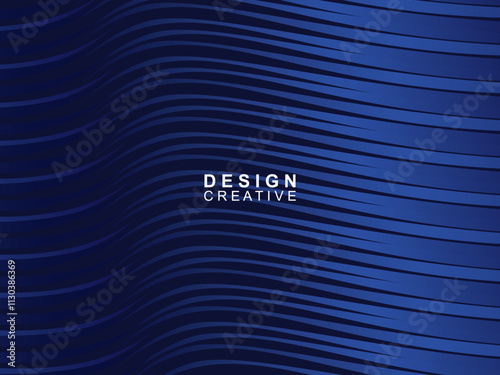 Futuristic blue background digital technology, cyber nano information, abstract communication, future technology data innovation, internet network speed connection. Curved blue background.