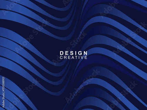Futuristic blue background digital technology, cyber nano information, abstract communication, future technology data innovation, internet network speed connection. Curved blue background.