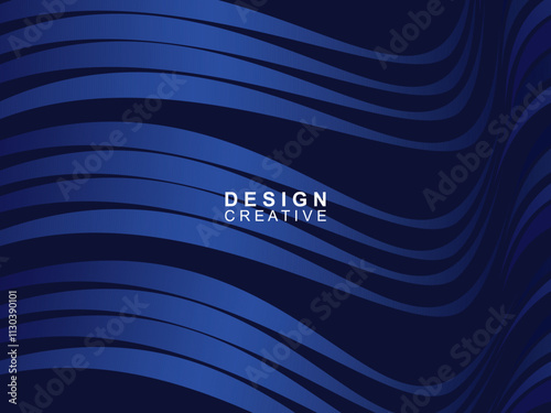 Futuristic blue background digital technology, cyber nano information, abstract communication, future technology data innovation, internet network speed connection. Curved blue background.