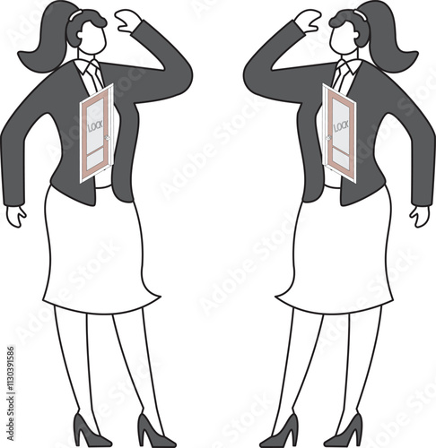 Distressed, anxious traders, autistic, psychotic, mental health or mental illness, emotional or personality problems, social phobias, panicky traders closing the door on their body