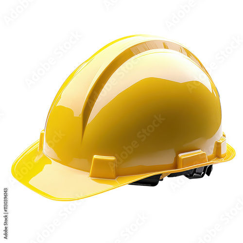 Safety Helmet for Construction and Industrial Use Transparent png Background. photo