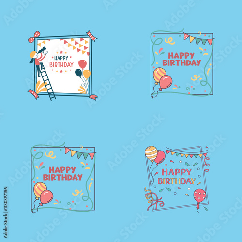 Celebrate in style with this "Photocall Happy Birthday" decoration frame clipart. Perfect for enhancing party themes, photo props, and personalized birthday decorations.