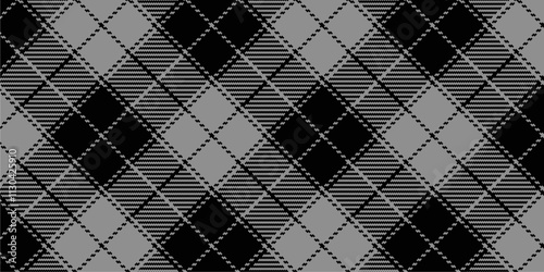 Vector checkered pattern. Tartan, textured seamless twill for flannel shirts, duvet covers, other autumn winter textile mills. Vector Format