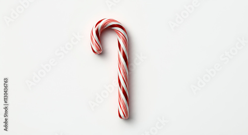 red and white striped candy...