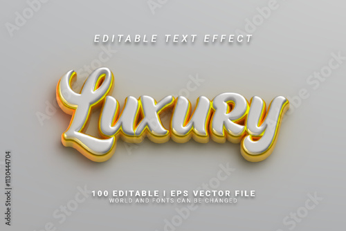 Luxury Editable Text Effect