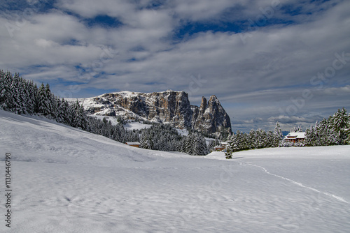 Winterlandschaft Seiser Alm photo