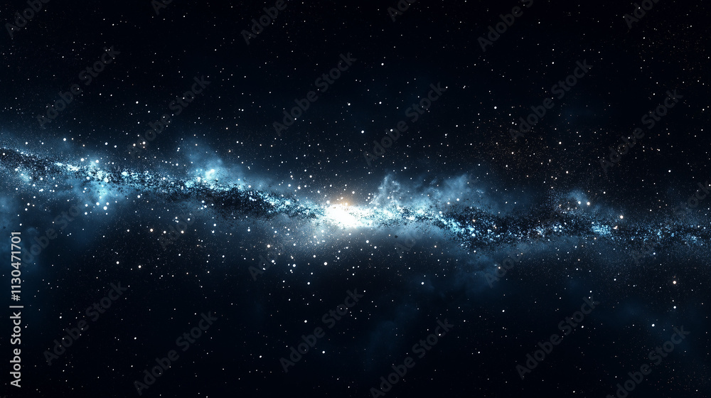 Obraz premium 宇宙を漂うもの-彗星