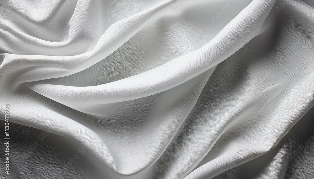 Obraz premium 白い布テクスチャ