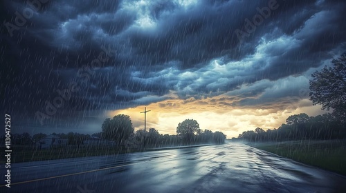 Watch out for severe thunderstorms bringing hail and excessive rain.