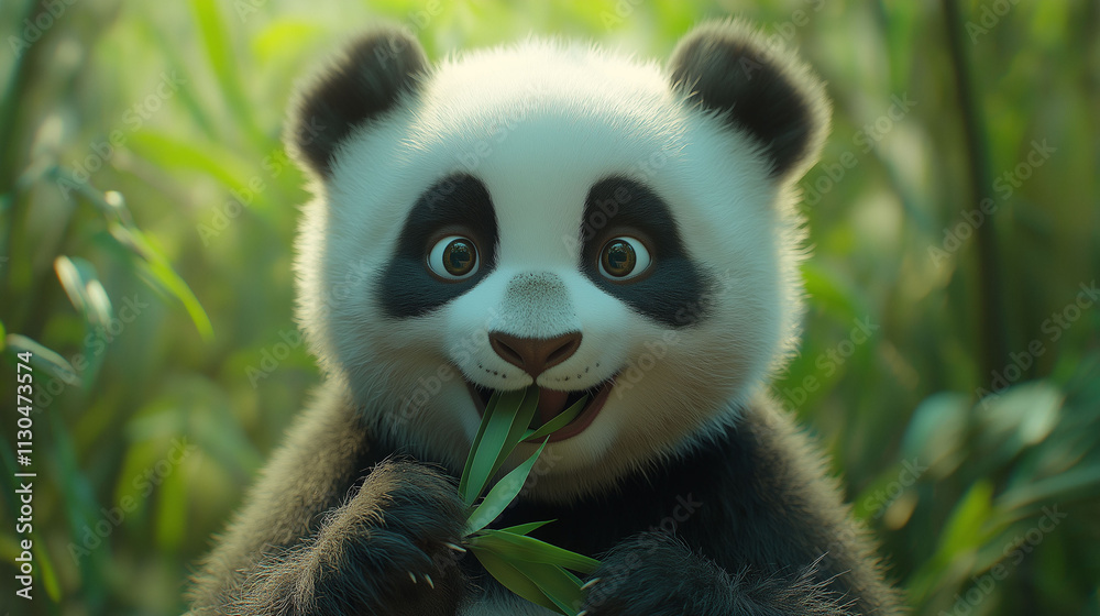 Fototapeta premium panda