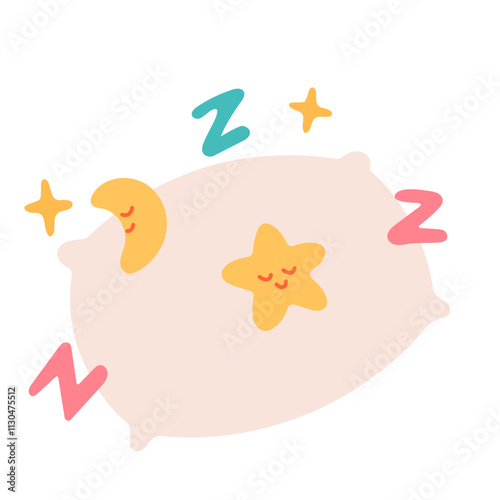 Sleep well illustration