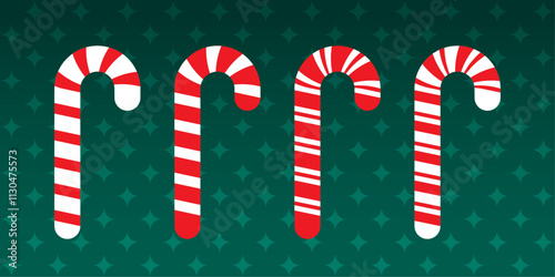 Candy Cane Christmas Stick