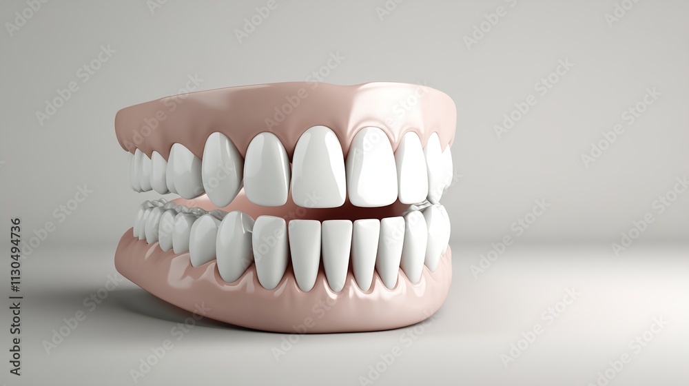 Obraz premium teeth and dental tools