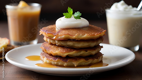 Latkes cake photo