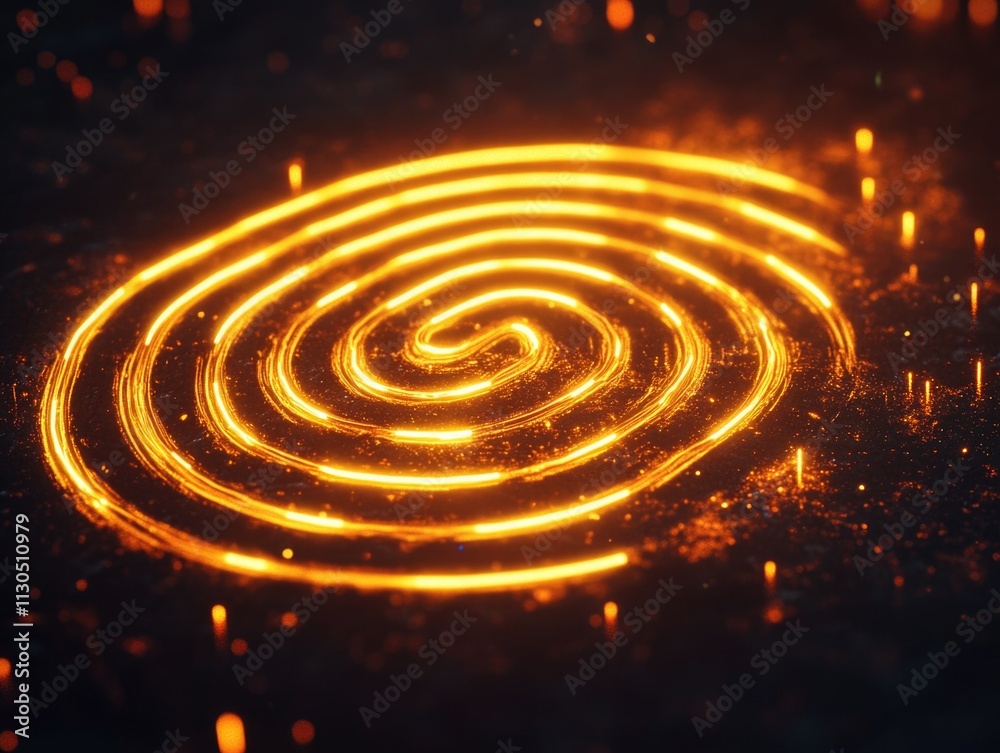 Obraz premium Electric Coil Illumination