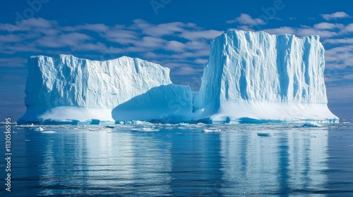 Clash of Icebergs: Above and Below the Waterline