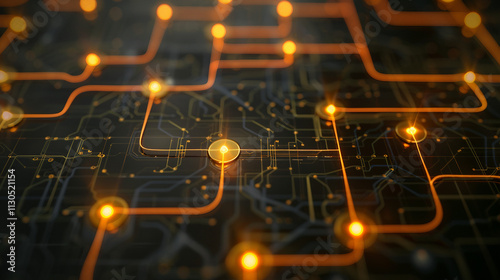 Wallpaper Mural Modern infographic for business workflow layout and corporate presentation templates. Editable diagram designs, data visualization, and step charts tailored for clean. Torontodigital.ca