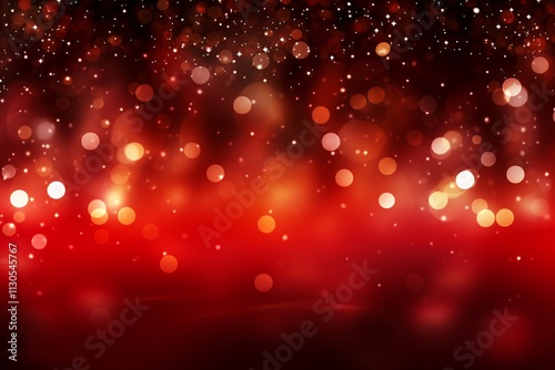 Christmas Red Decorative Background, Christmas Red Banner, Christmas Decoration Background, Christmas Banner, Christmas banner with blank space for text