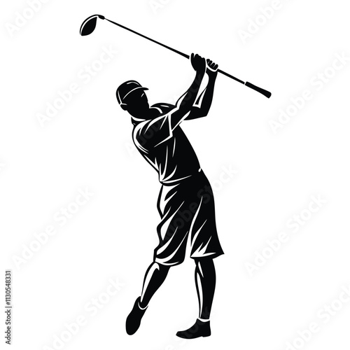 golf silhouette