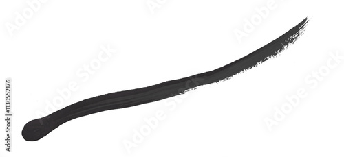 Black brush strokes