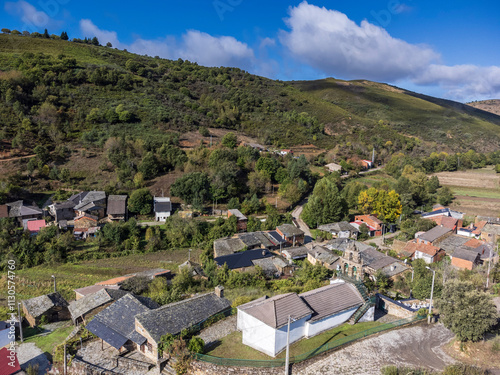 Guadramil village, municipality of Bragança, Montesinho Natural Park, Trás-os-Montes and Alto Douro, Portugal photo