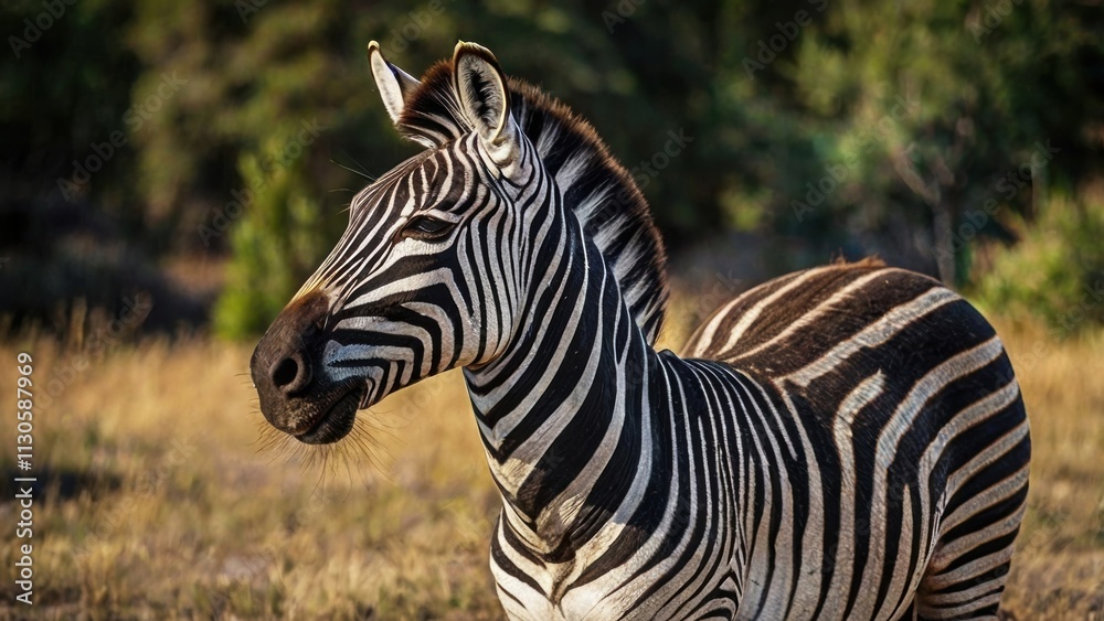 Fototapeta premium Striped Beauty of the Savanna