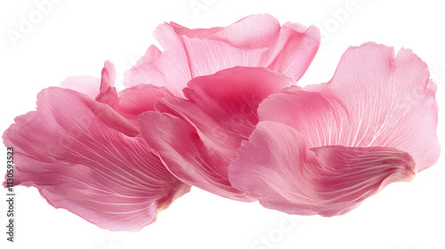 Pink Flower Petals  Delicate Floral Design  Close up