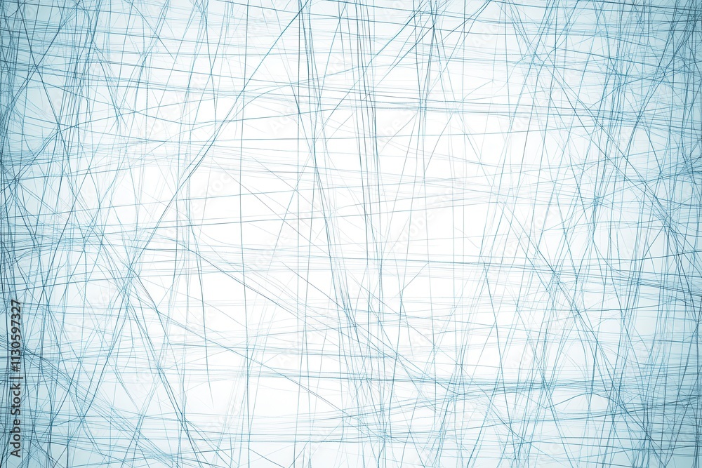 Fototapeta premium Minimalistic Light Gray Grid Design with Lines