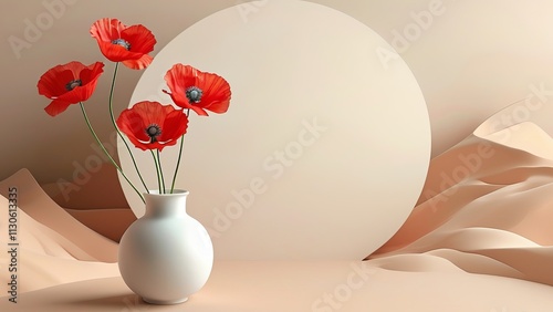 vase with flowers