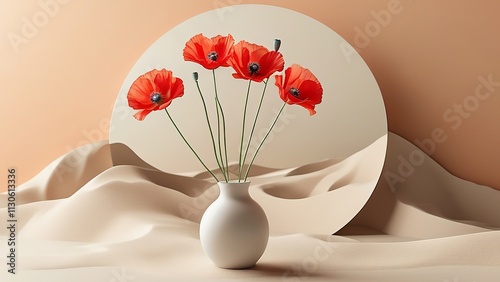 vase with flowers