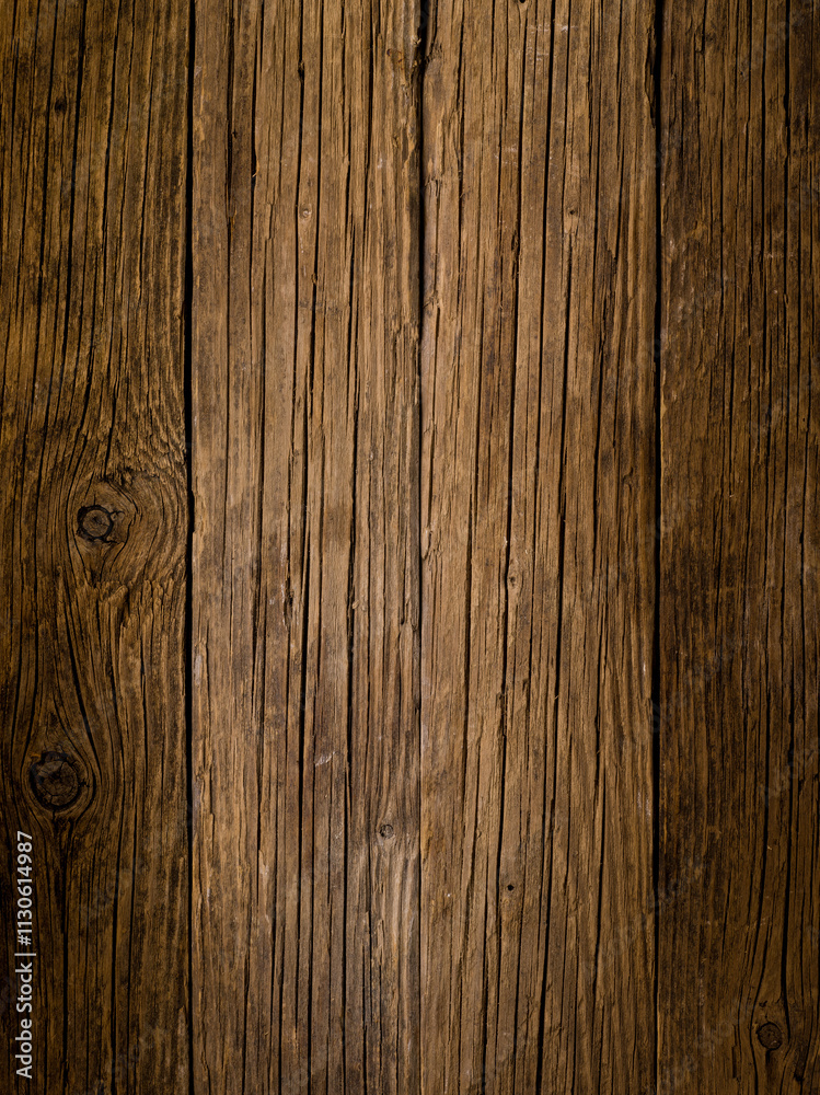 Obraz premium Background of real old wooden planks