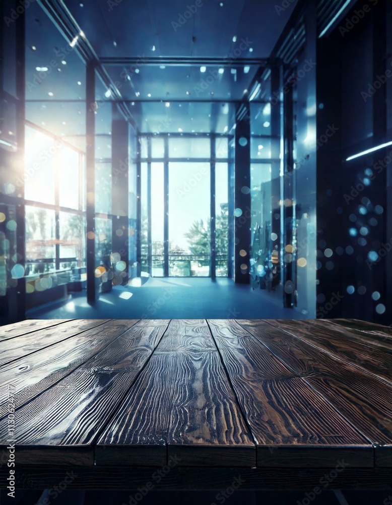 blue interior