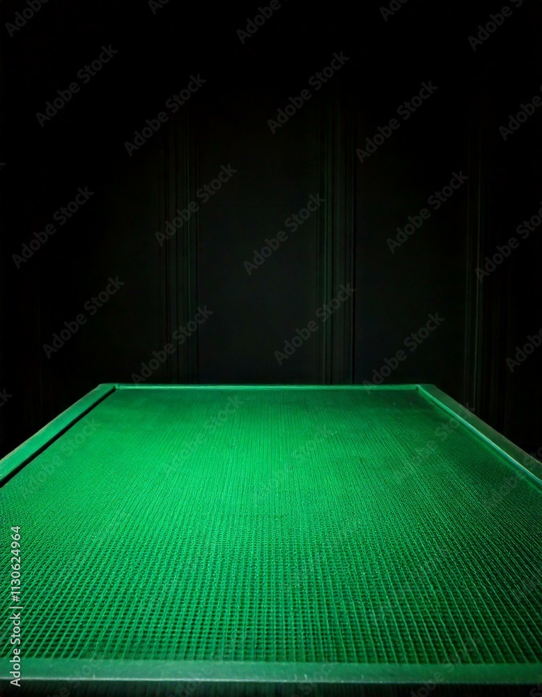 Green table