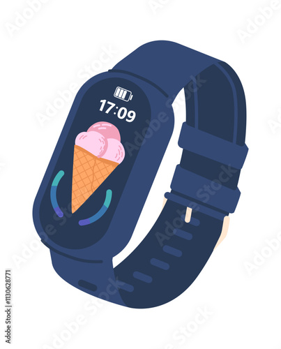 Smartwatch food calorie counter app