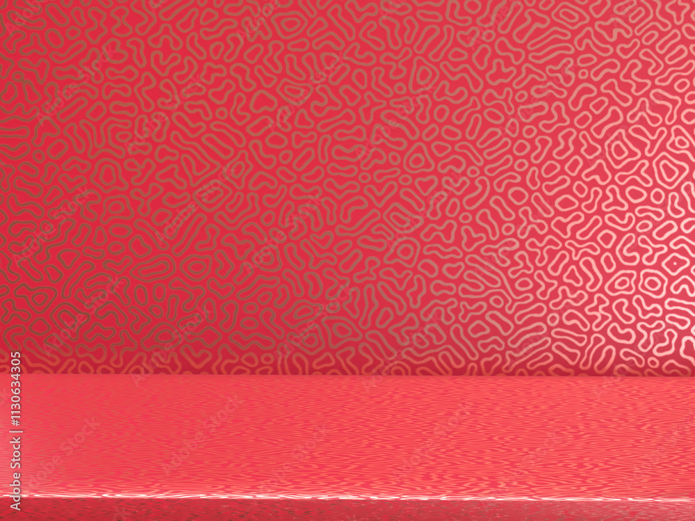 Fototapeta premium red background with a pattern