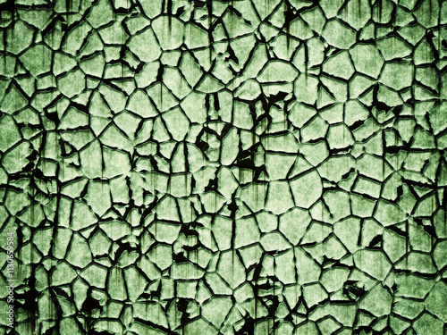 Cracked surface